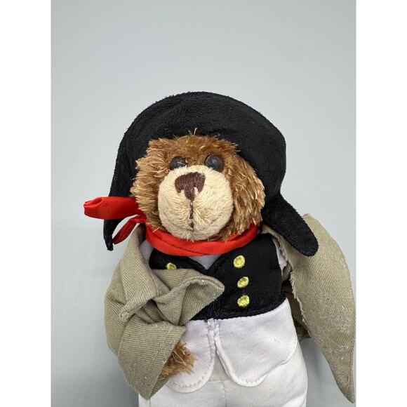 Les Zouzours Colonial Style Teddy Bear Plush 9” Stuffed Animal - Picture 3 of 6
